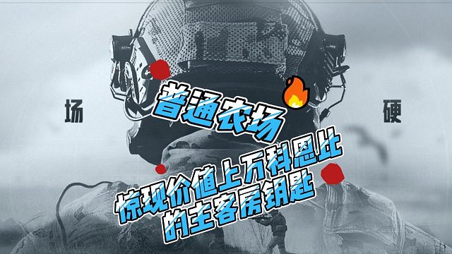 普通农场惊现主客房钥匙