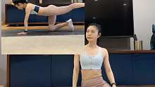 @小荣看瑜伽，瑜伽做的好，老公回家早，男人最爱的完美身材， 女神让我们一起动起来 (60)