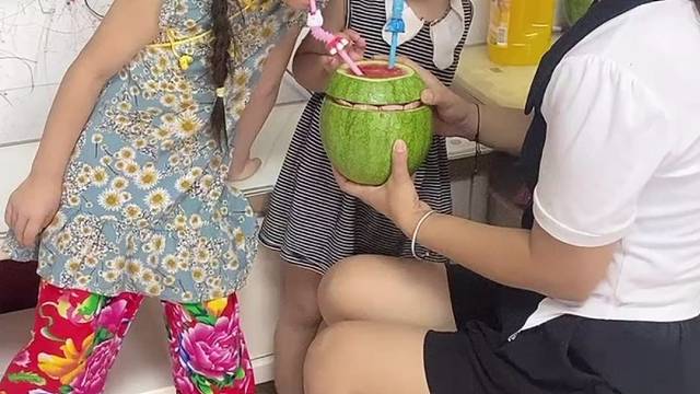 亲子互动游戏，宝贝感冒了