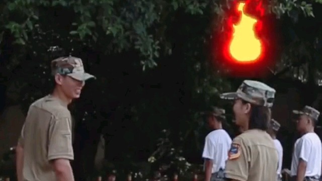 这就是军训女教官吸取教训后的反应吗