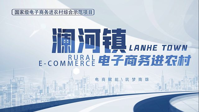 澜河镇电子商务进农村