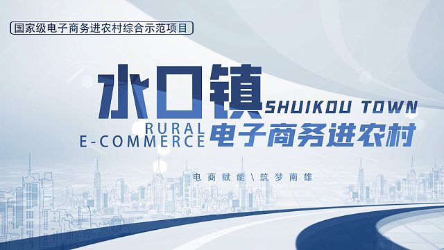 水口镇电子商务进农村