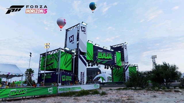 《极限竞速：地平线5》公开竞速赛一千多级奖章。