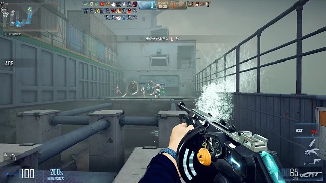 CFHD《全程指挥压制尸潮上飞机》