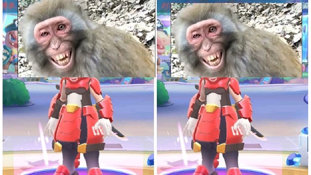 逃跑吧少年猴子现状，放着歌都能听到这俩猴子的声音，可想而知两只猴的音量