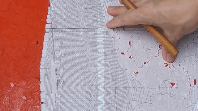 国家级非物质文化遗产雕漆技艺五色刀雕漆工作室原创雕刻