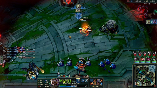 无极剑圣一打五