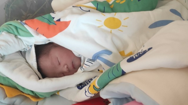 儿子降临，休息几天。