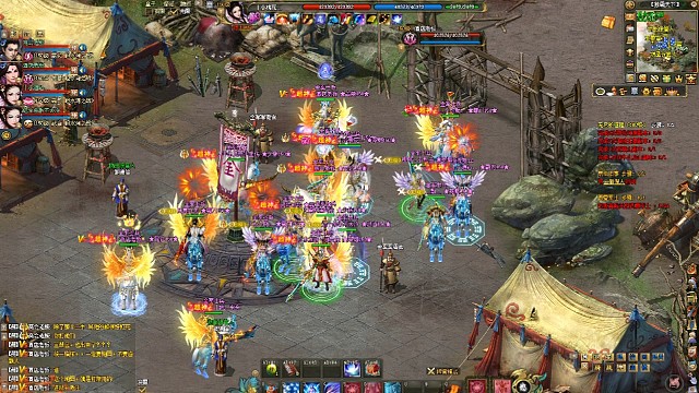 剑侠世界2跨服宋金一战区的兄弟们是真强啊