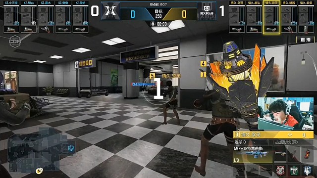 第一次看见codm大师赛热点赛全程用狙打。