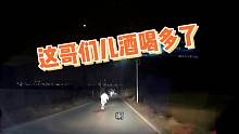 小哥酒喝多了骑电动车左右晃，最后人仰马翻第一集