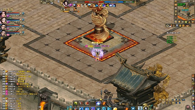 剑侠世界2跨战区的第一个铁浮城主“小桃花”