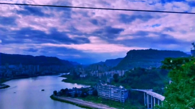 #不该用情万州美丽风景