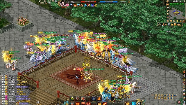 剑侠世界2跨服门派值得围观哈哈