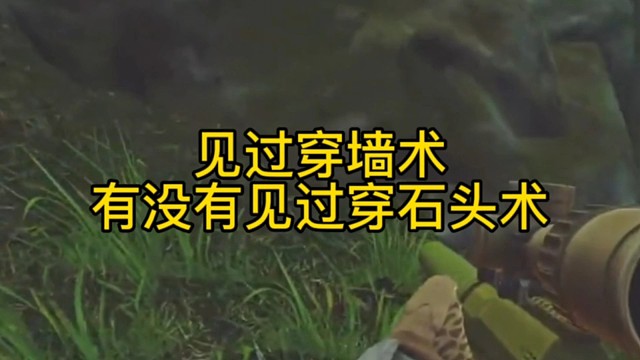 逃离塔科夫:见过穿墙术，有没有见过穿石头术？