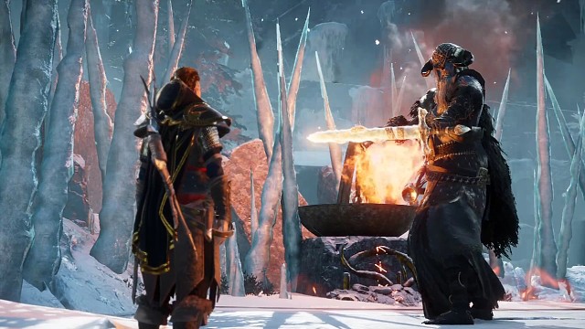 艾沃尔对战冰巨人苏图恩