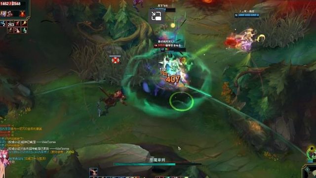 当石头亚索永恩三个大招遇到残血VN