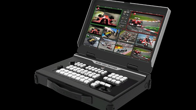 最新款超级导播台8路导播切换台