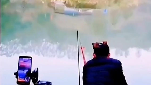 钓鱼不会点功夫还真不行