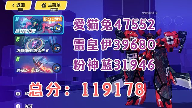 崩坏3终极区【记忆战场合集：灭火器-虚数-月轮】老装备暴打老BOSS合理二档119178