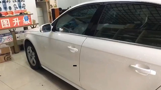 奥迪Q2LQ3Q5Q5LA3A4L后视镜自动折叠改装电动折耳倒车下翻