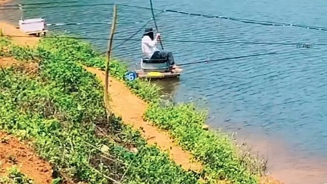 有没有那款杆子在这横着走的