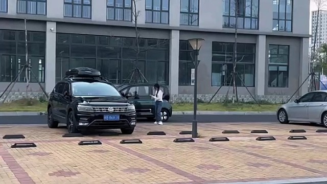 路遇小姐姐神停车果然是有实力的女司机