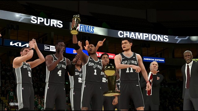 S1赛季马刺总冠军！