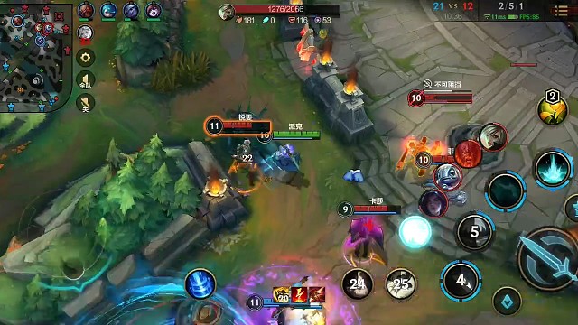 轻松拿下四杀。