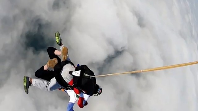 #跳伞，教练，该说不说，你这是要带我去那？