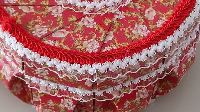 纯手工打造收纳盒看漂不漂亮