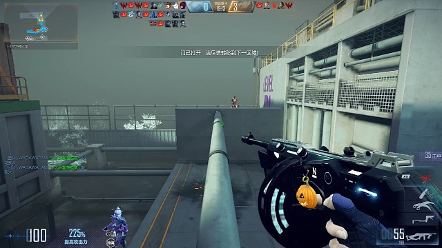 远洋倒走跳关全图压制尸潮上飞机