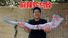 麻辣鸵鸟脖！一根1米5长，麻辣鲜香，肉也太多了吧！
