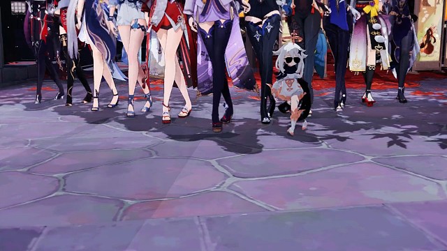 原神这腿不练瑜伽可惜了