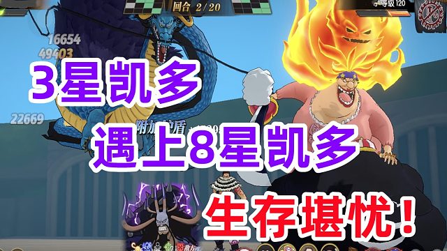 燃烧意志：3星凯多遇上8星龙人凯多生存堪忧！