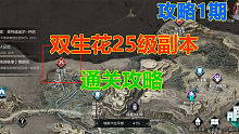 环形战争-(攻略1)双生花25级副本通关打法