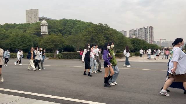 大学校园日常生活