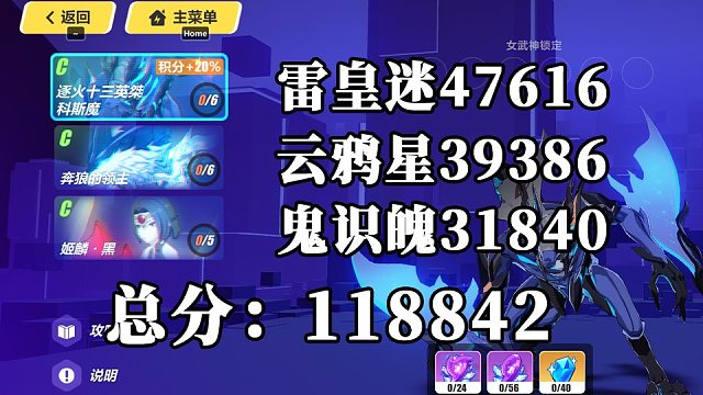 崩坏3终极区【记忆战场合集：科斯魔-北风狼-皮皮马】经典BOSS马儿、狼崽返场送二档118842