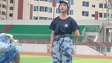 假如我的學(xué)生變成總教官，聽了我自己都有點(diǎn)害怕#軍訓(xùn) #假如學(xué)生和教官互換角色