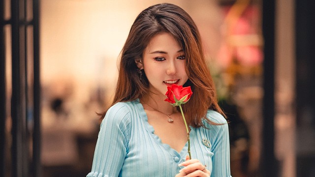 女孩的心事调色数据Model静怡