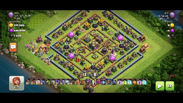 最终还是败给了时间，14本中期跨级打满防（差两个资源建筑时间啊！）吾忧天下，部落首领：祝大家假期快乐