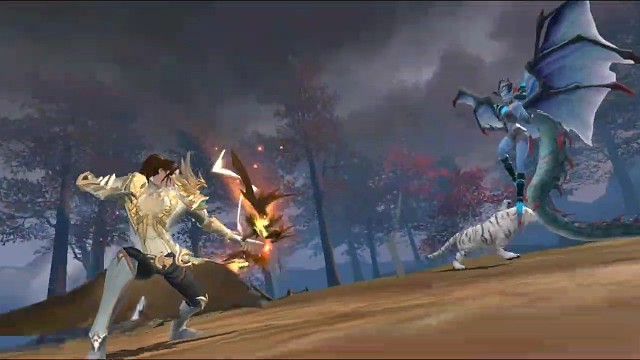 这个游戏叫完美世界，我只感觉还好吧，比较一般，主要是他飞行的速度，太慢了