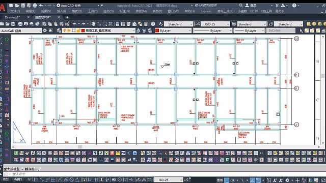 CAD的PDF图转dwg，这里的dwg不是只转它的格式，后面就能看出来