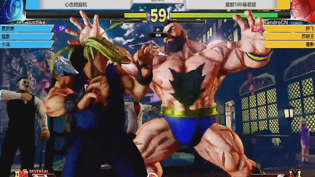 敢打敢凹说的就是肯，没想到被老桑终极螺旋打桩抓到！街霸5