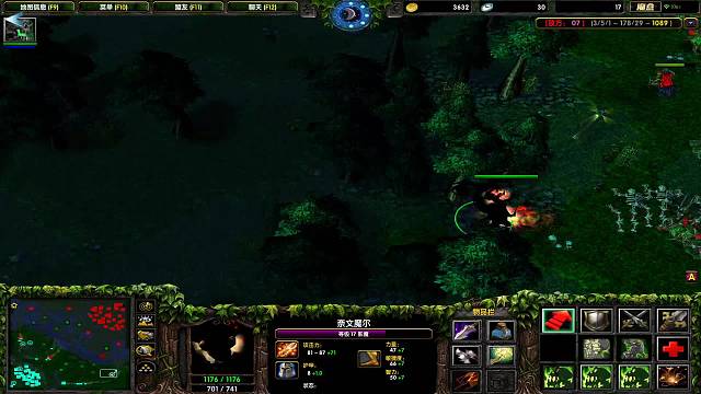 几个彩笔80后老年选手打DOTA