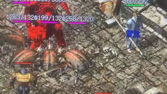 看我的宝宝多么卖力，全力击杀大怪