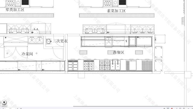 4D，5S，6D厨房西餐区员工食堂设备，上海焕鑫厨具