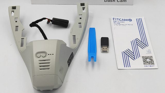 大众帕萨特高配专车专用行车记录仪实拍开箱展示