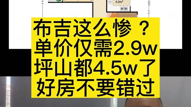 单价2.9w
仅交契税
87平米
249W
布吉阳基新天地
2013年建成