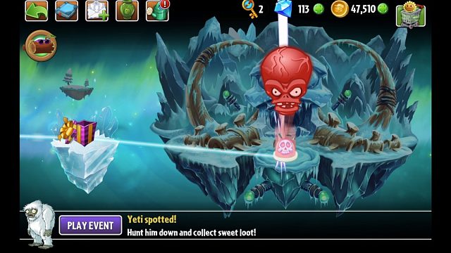 植物大战僵尸2经典版体验之旅的直播间 5.01版 极冻冰窟完结篇